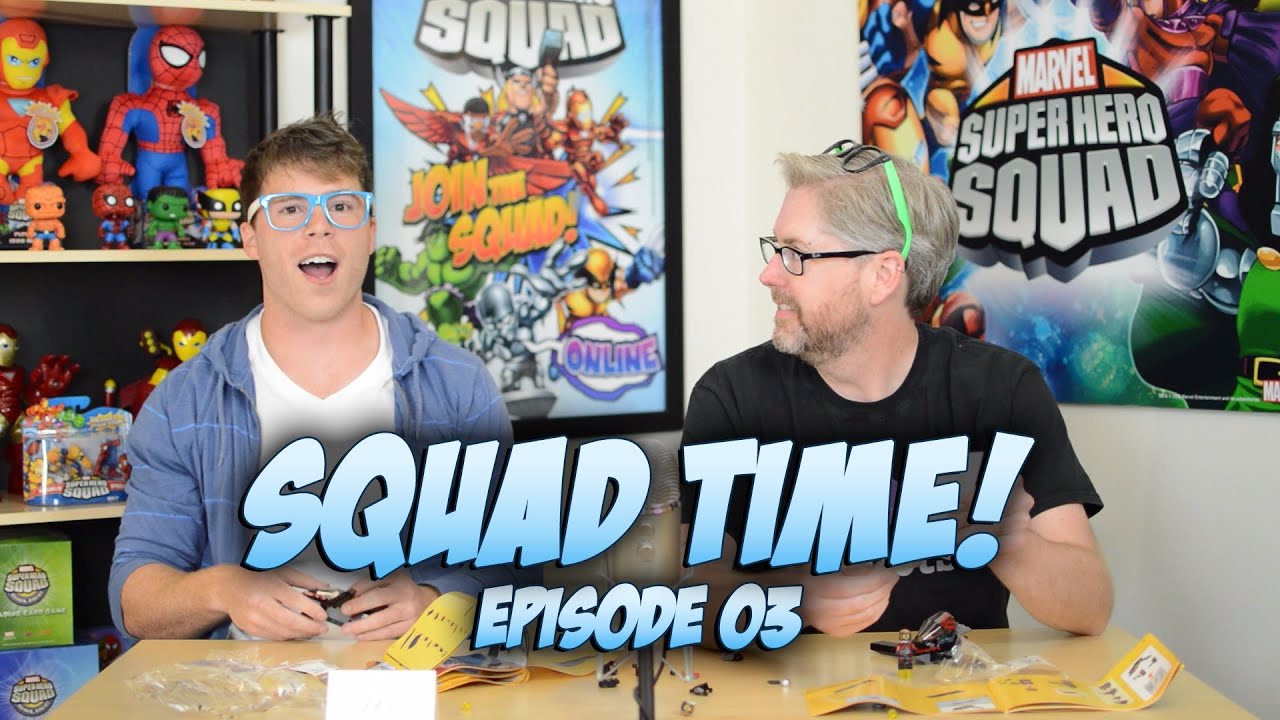 Marvel SHSO - Squad Time Ep. 03 (Rocket Raccoon, David Brevik, Q&A)