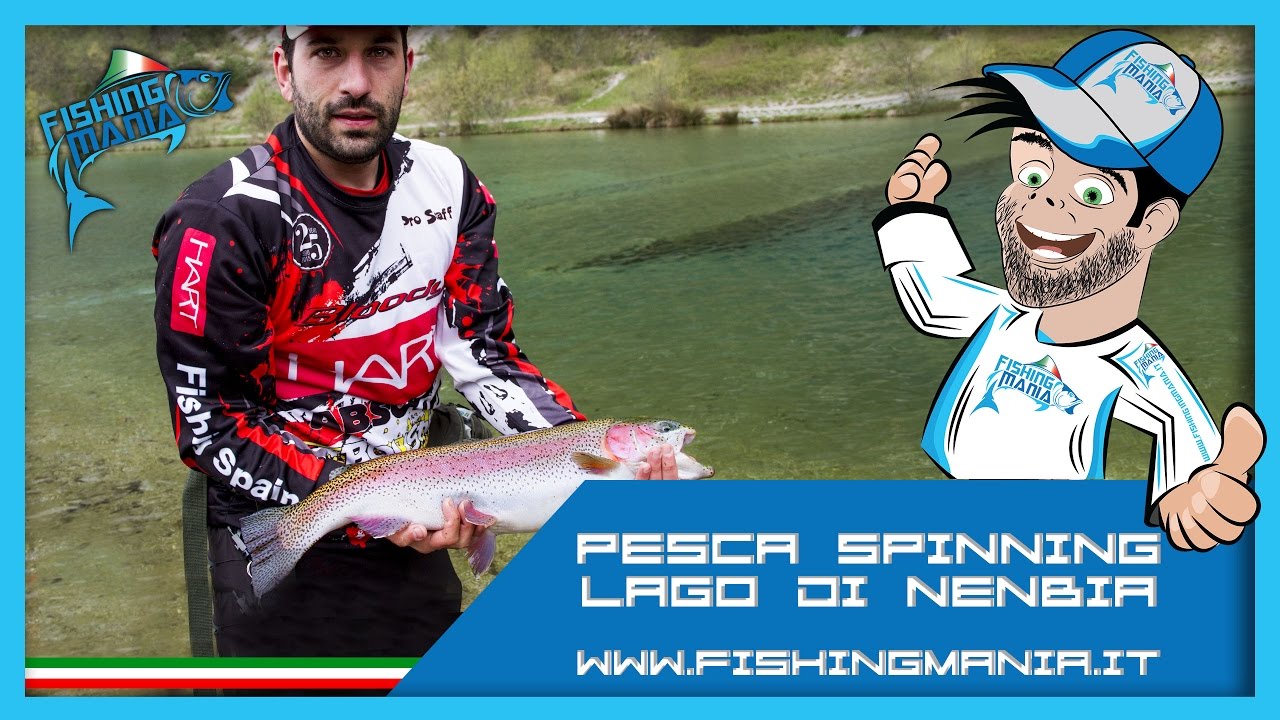 BIG TROUT spinning lago di NEMBIA