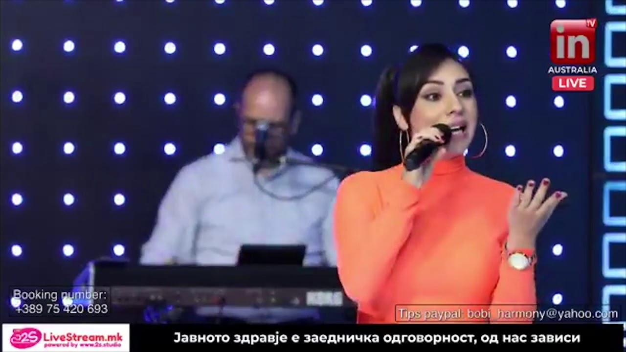 Stojne Nikolova - Za mnogu godini Makedonski splet Live