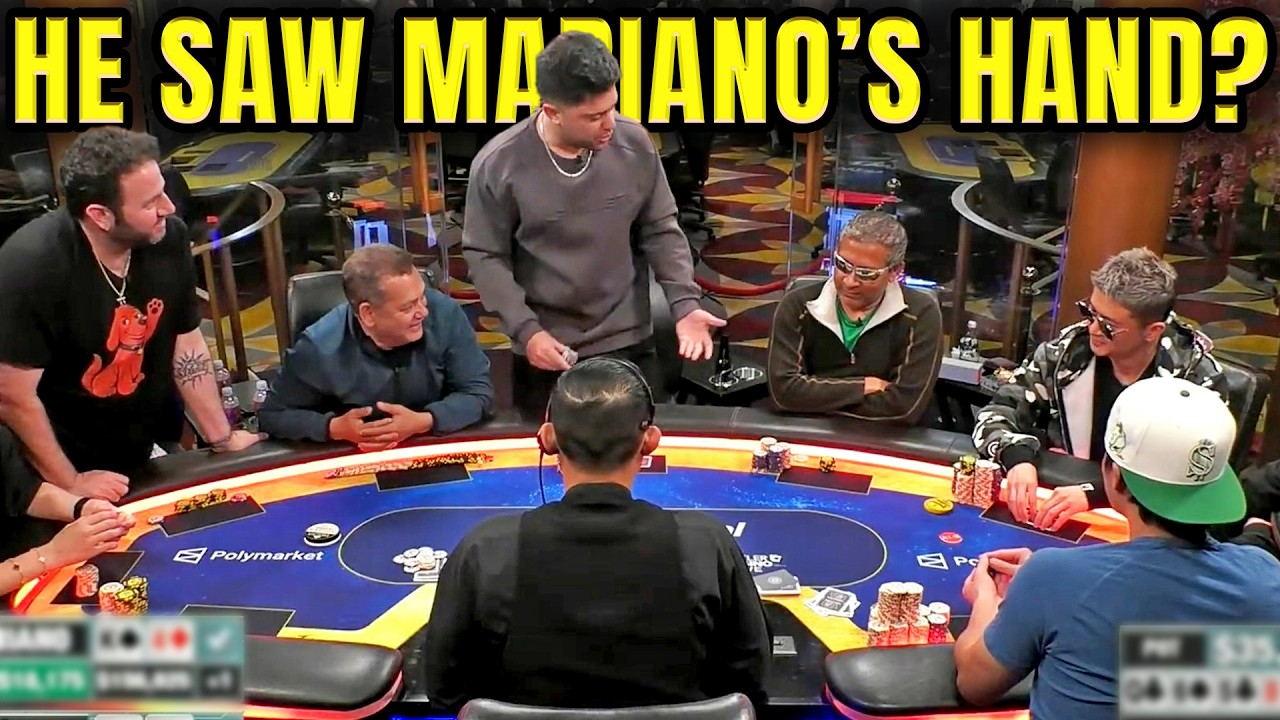 Mariano Said He's Playing Blind For $35K But... @Hustler Casino Live