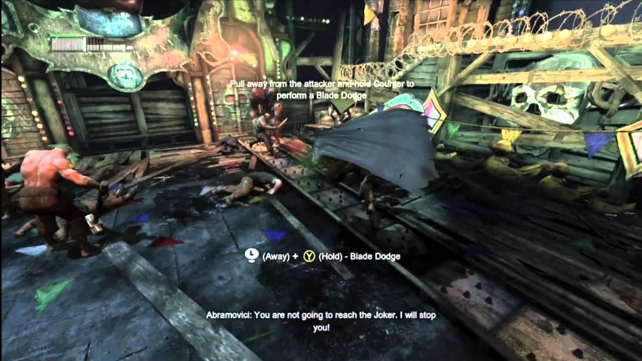 Batman: Arkham City - Defeating Joker, Titan, and Abramovici