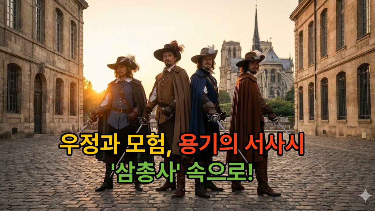 [오디오북] 우정을 행동으로 증명하는 당신의 삼총사는 누구인가요