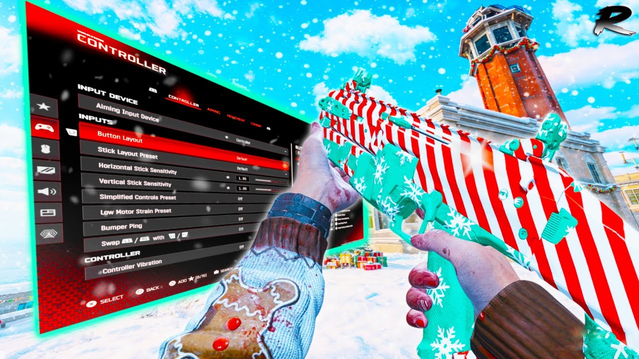 322 Kills on Rebirth Island 👑 + #1 BEST Warzone Controller Settings