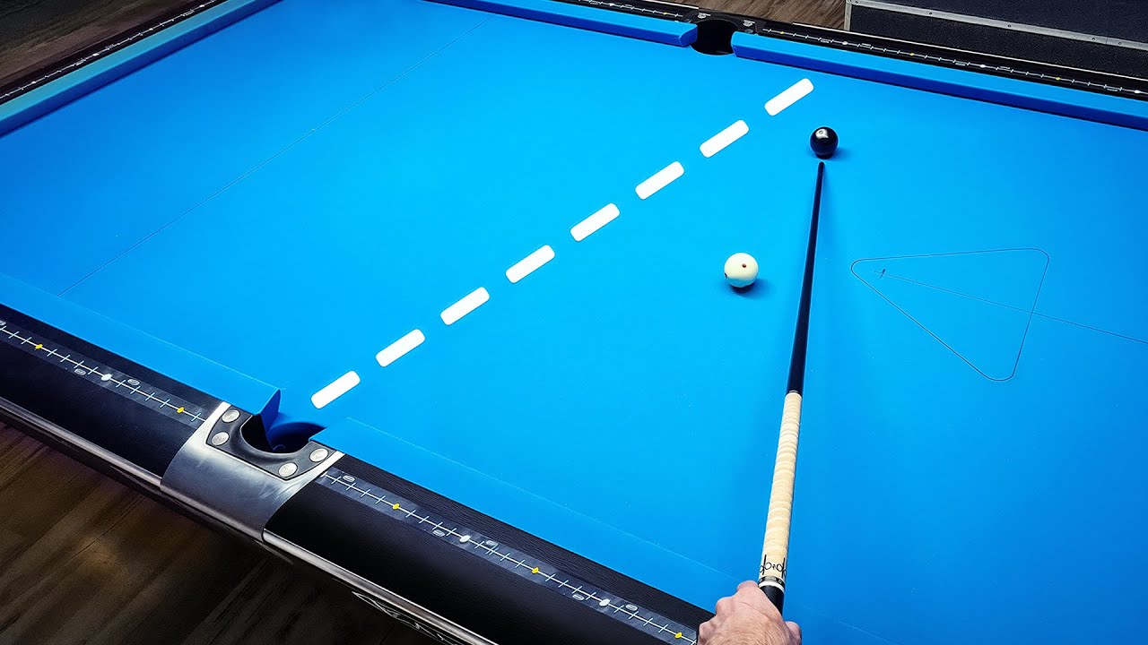 An Easy Way to Shoot Bank Shots in Pool