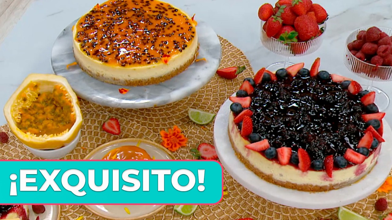 ¡RICO Y FÁCIL! Jimena Monteverde reveló los secretos para preparar el mejor cheesecake