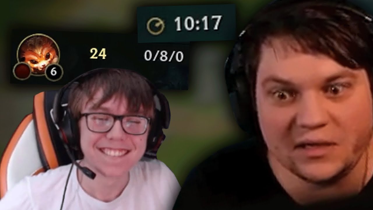Ist das TheBausffs auf seinem Smurf? (Noway carried auf Senna)