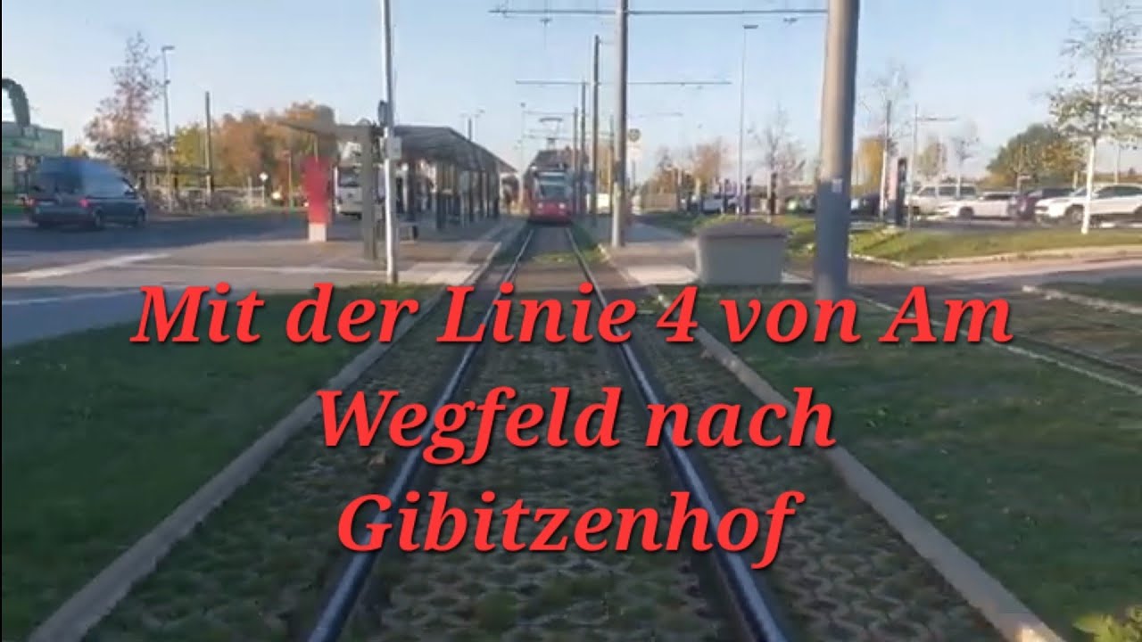 Komplette Strecke von Am wegfeld bis Gibitzenhof mit der Linie 4 #Tram N&uuml;rnberg