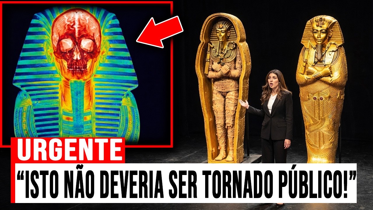 Imagem Quântica Revela Segredo Oculto na Máscara de Tutancâmon — Especialistas Estão em Choque