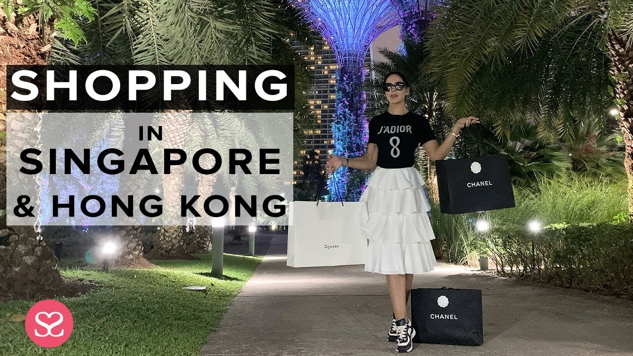SHOPPING in SINGAPORE & HONG KONG! | Luxury Travel Vlog