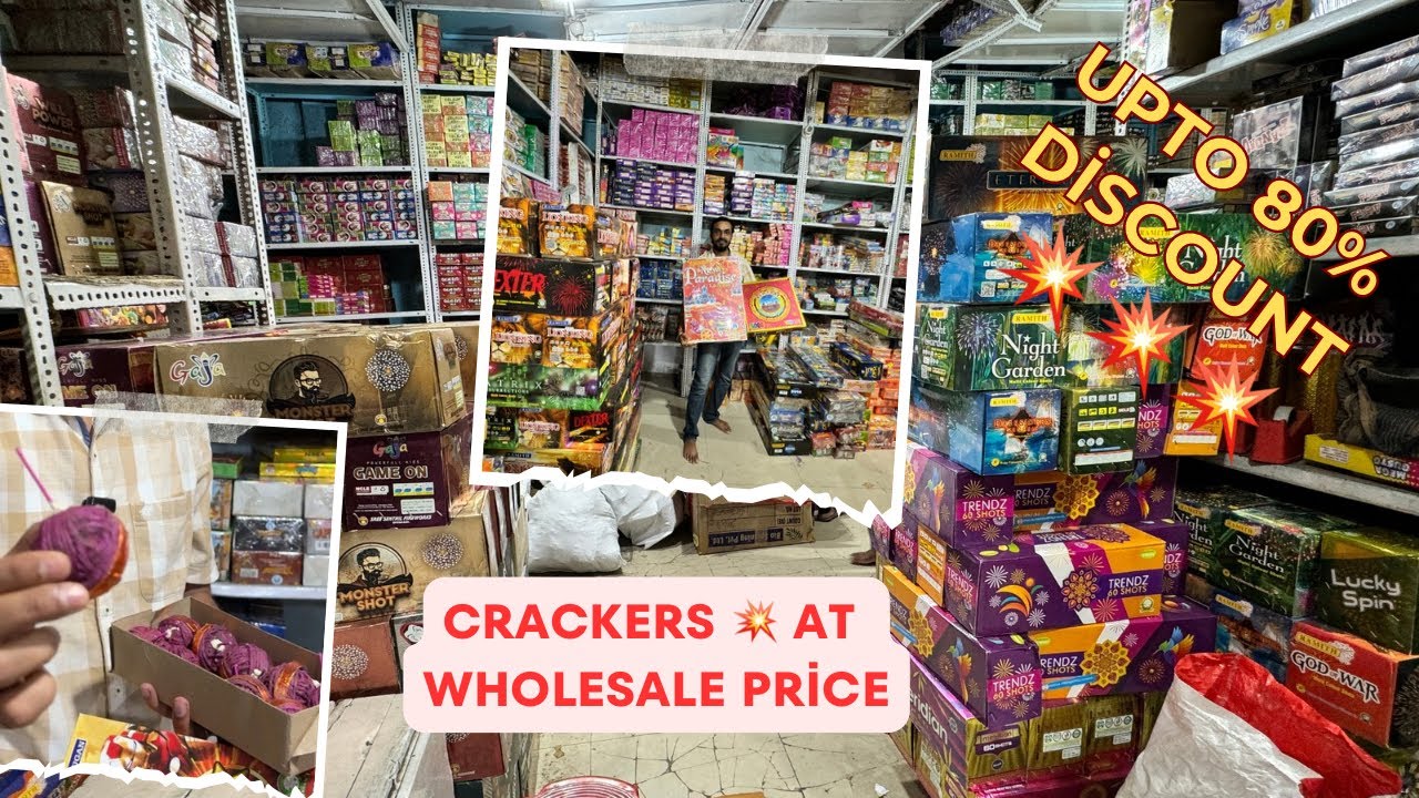 Cheap and best Crackers at Wholesale Price 💥 ✨Shanti Fireworks #crackers