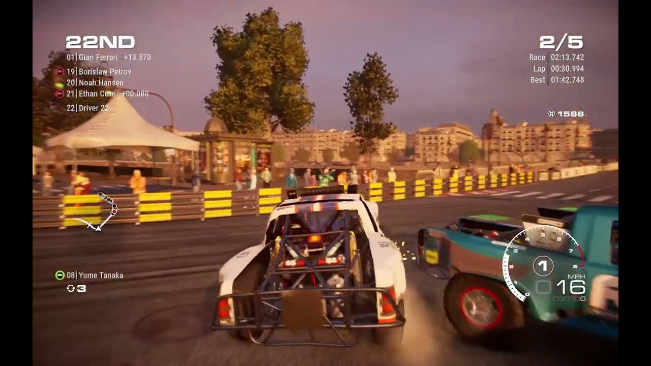 GRID Legends, Race.A with Default in-game tuned Car (by Ajeet Singh) , (Steam Deck)