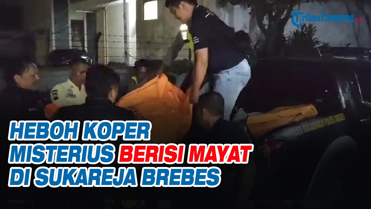 Heboh Koper Misterius Berisi Mayat di Sukareja Brebes