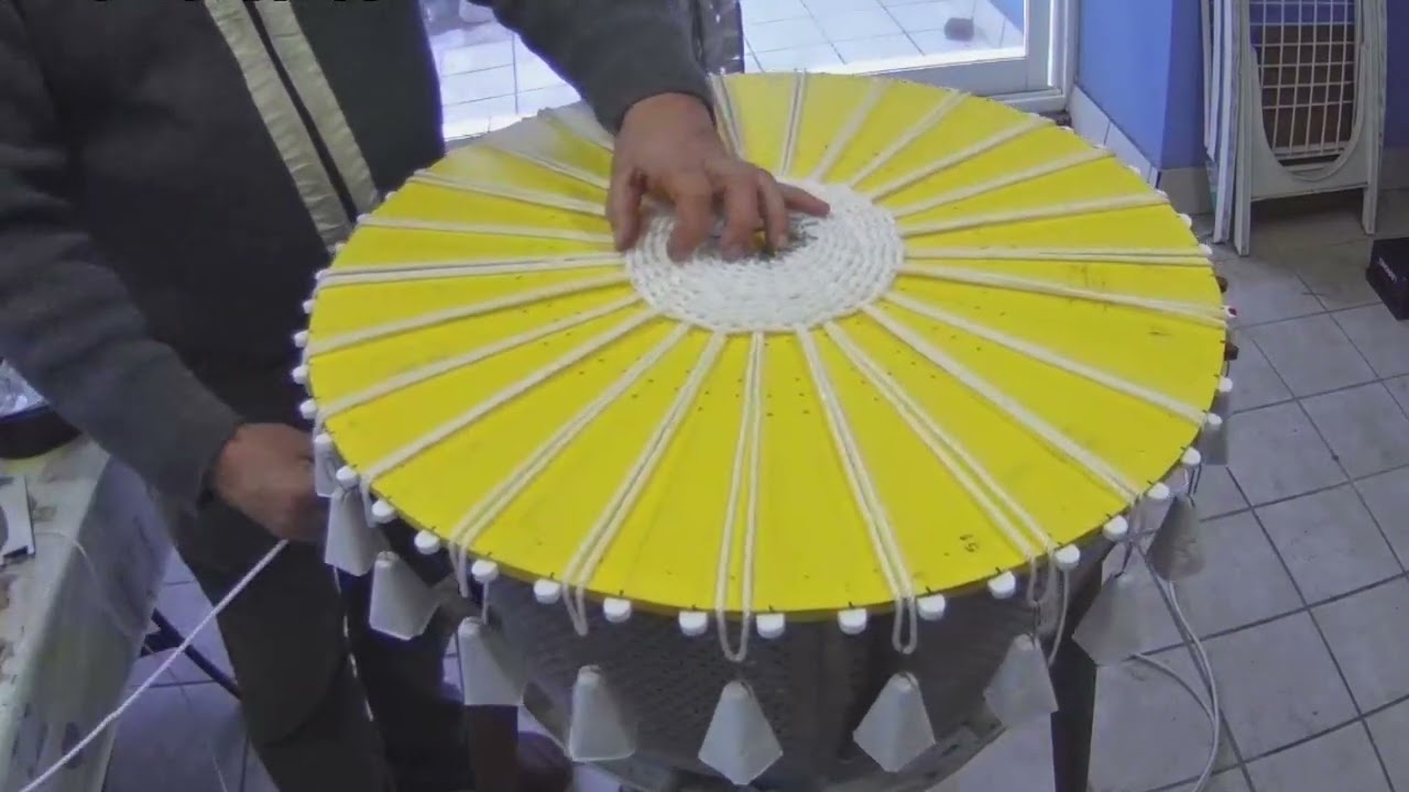 Hacer capachos de 60 cm para extracción aceite de oliva