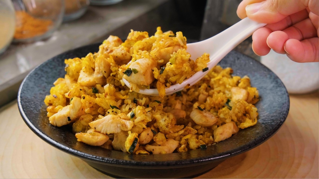 this Chicken Breast Fried Rice Recipe tastes BETTER than Restaurant