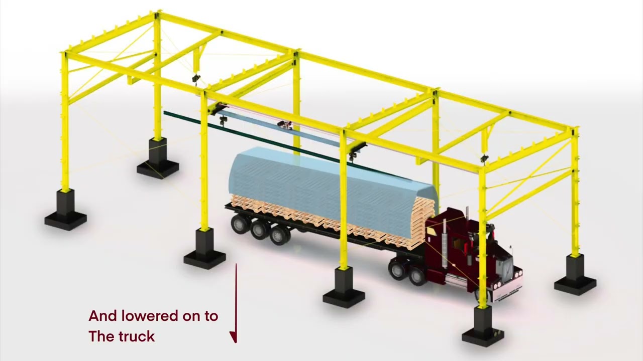 Trailer Tarping Station