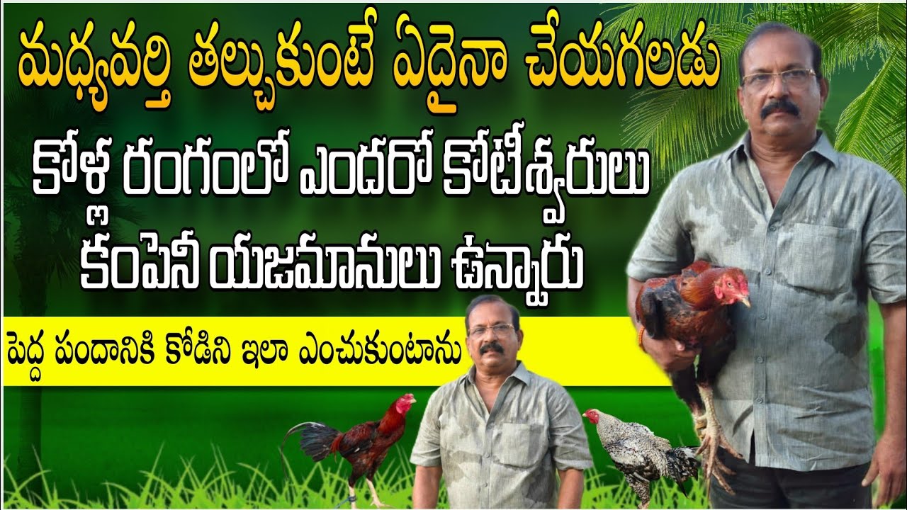పెద్దవారికి చిన్నవారికి బరిలో నేను చేసే సూచన ఇది@Paiboyina Venkatramayya garu #eskurifarms #trending