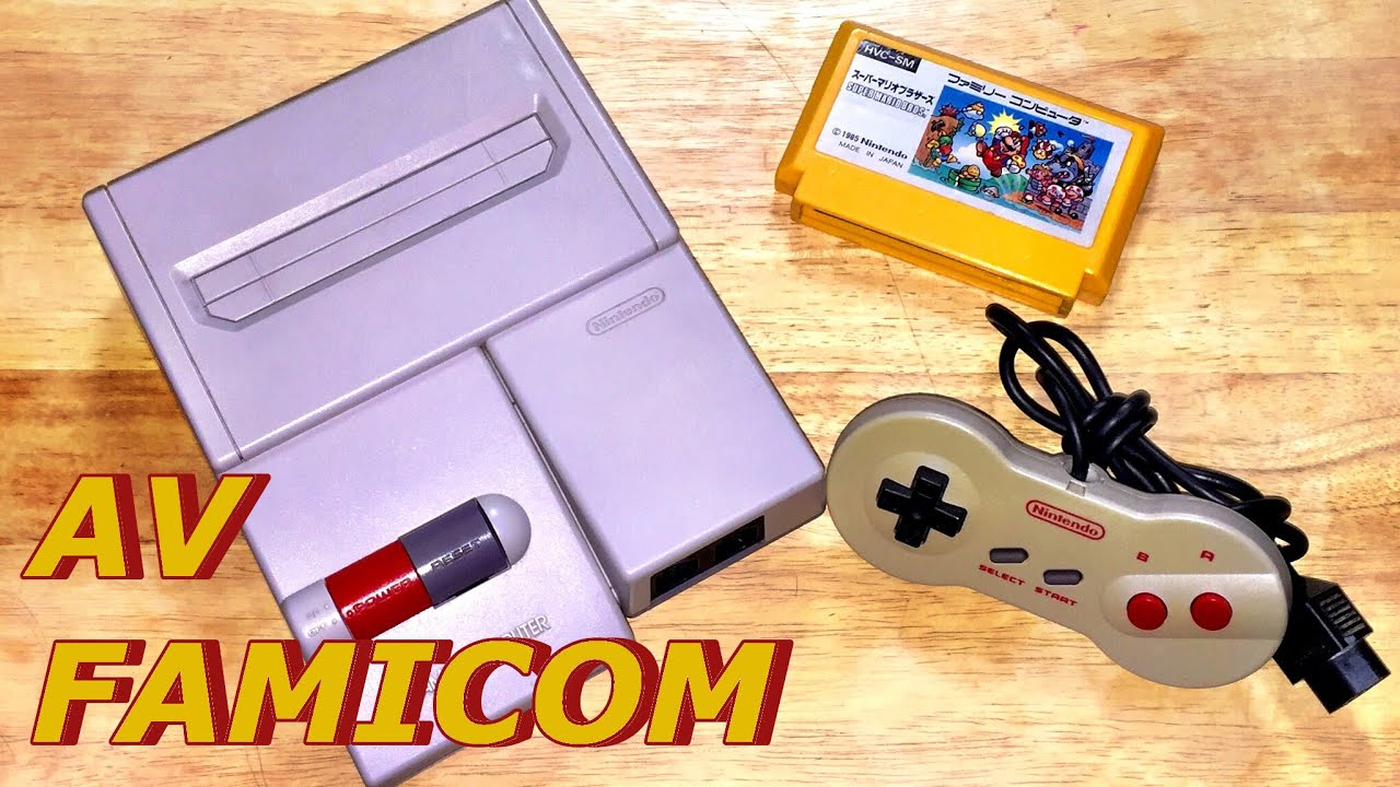 Nintendo AV Famicom (Package Unboxing)