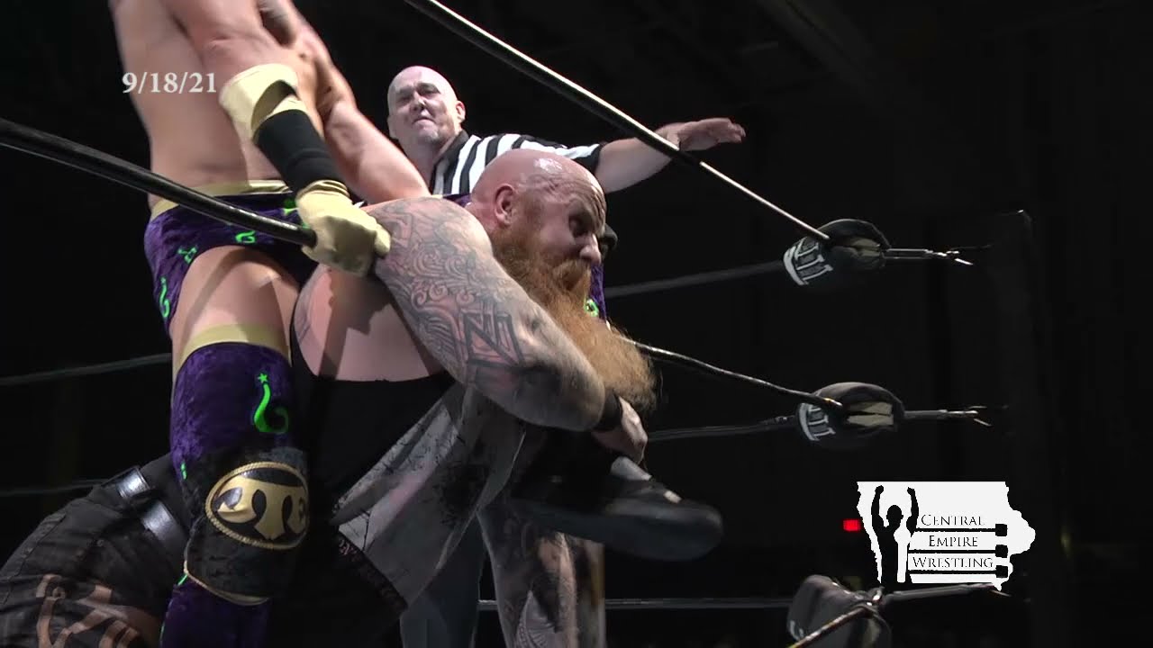 Central Empire Wrestling - JT Energy vs. Erick Redbeard - 9/18/21