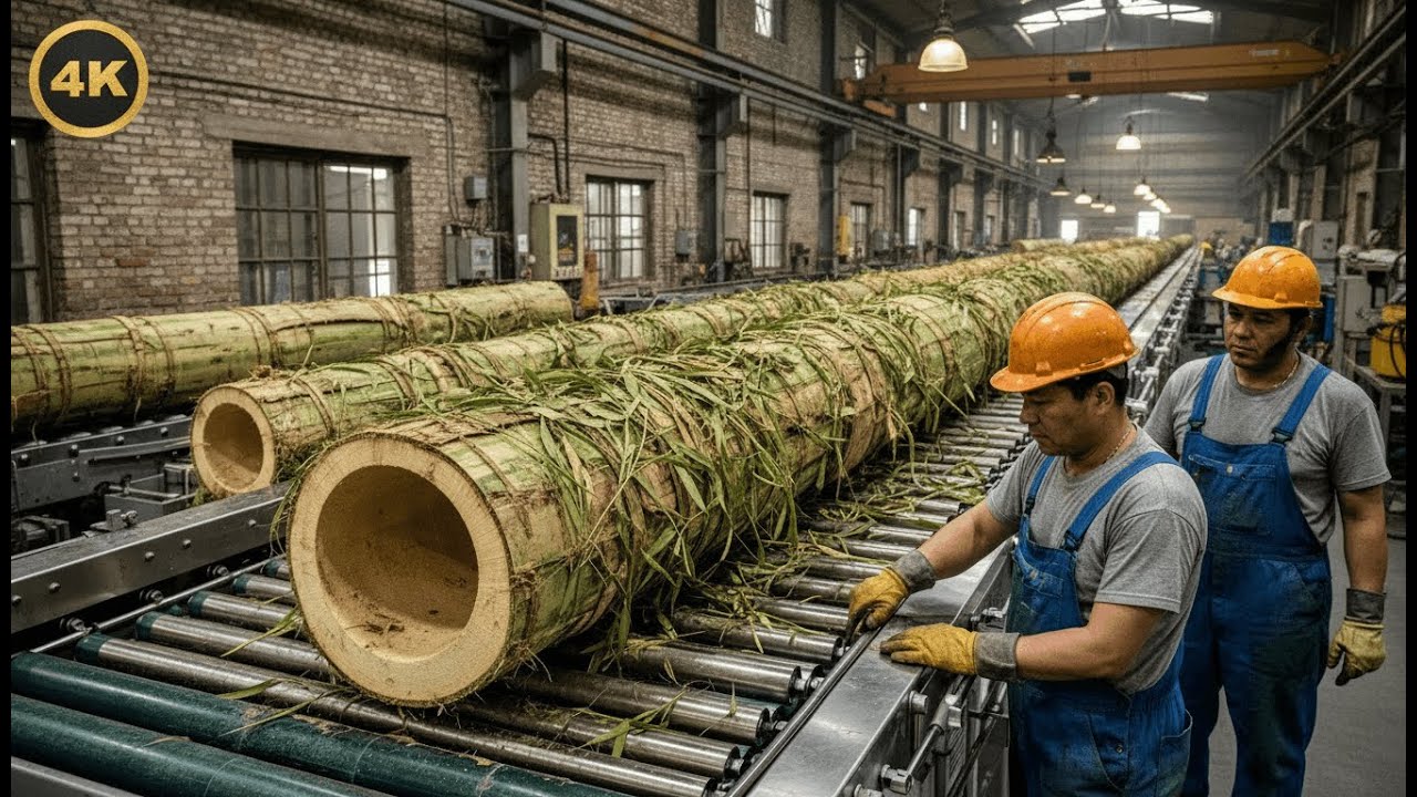 Inside the World’s Largest Bamboo Factory | You’ve Never Seen This Process Before