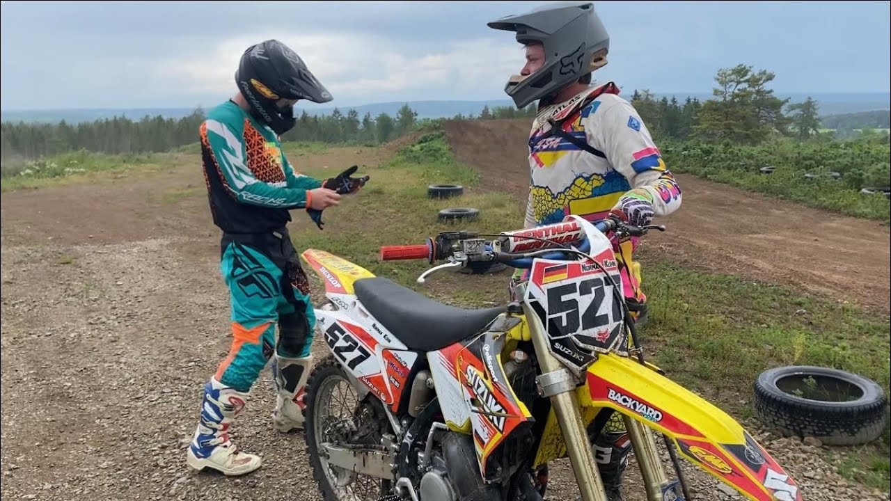 Training beim MSC Kranichfeld mit den Scent Dudes | Motocross - Olister 94