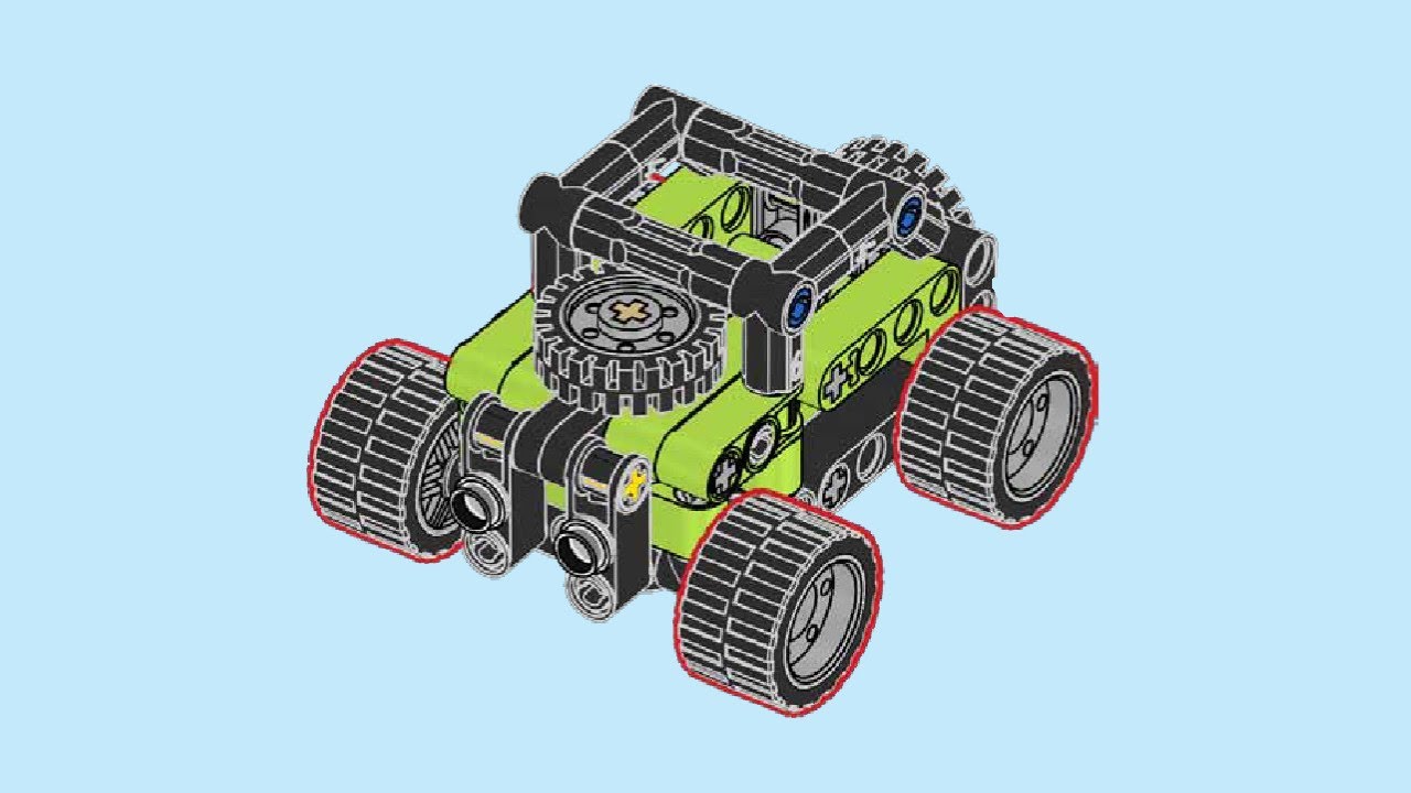LEGO 412506 Instructions | Technic | Offroader | Magazine Gift | LEGO TECHNIC 09/2025