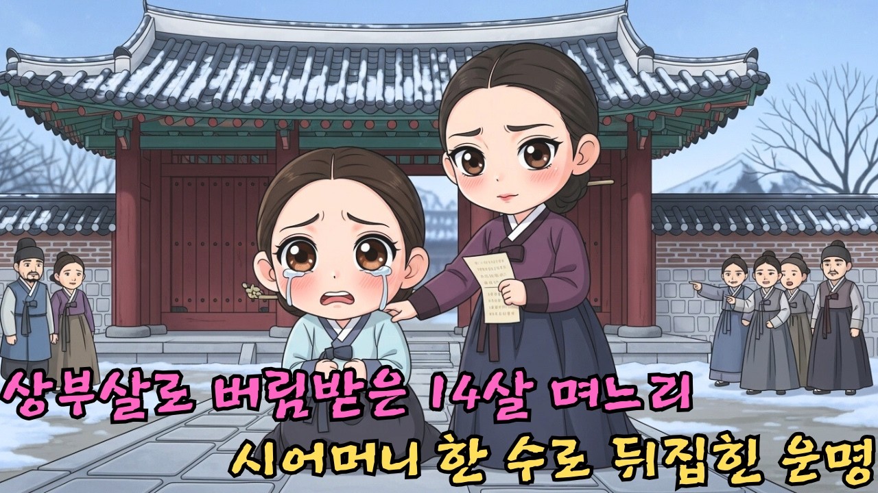 “상부살”이라 버림받은 14살 며느리, 시어머니의 한 수로 운명이 뒤집혔다 | 야담·민담·전설·옛날이야기·오디오북