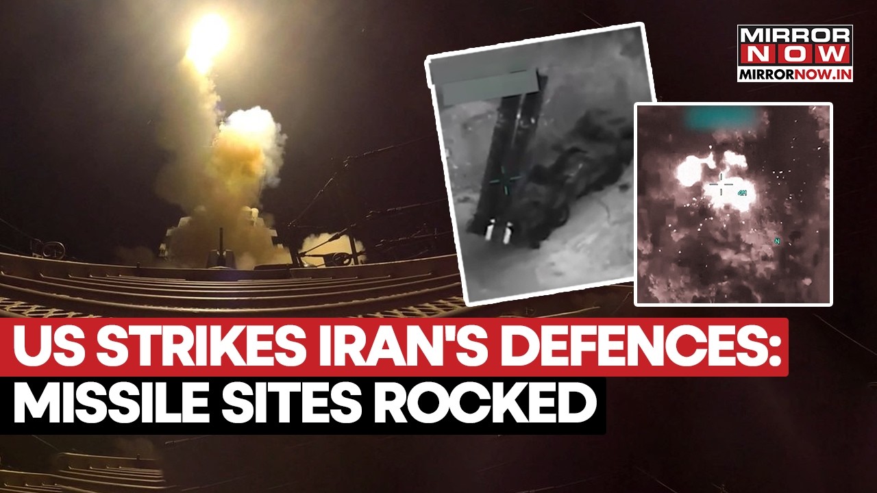 US Launches 'Biggest' Missiles Salvo On Iran: Tehran's Defence Systems, Missile and Drone Sites Hit