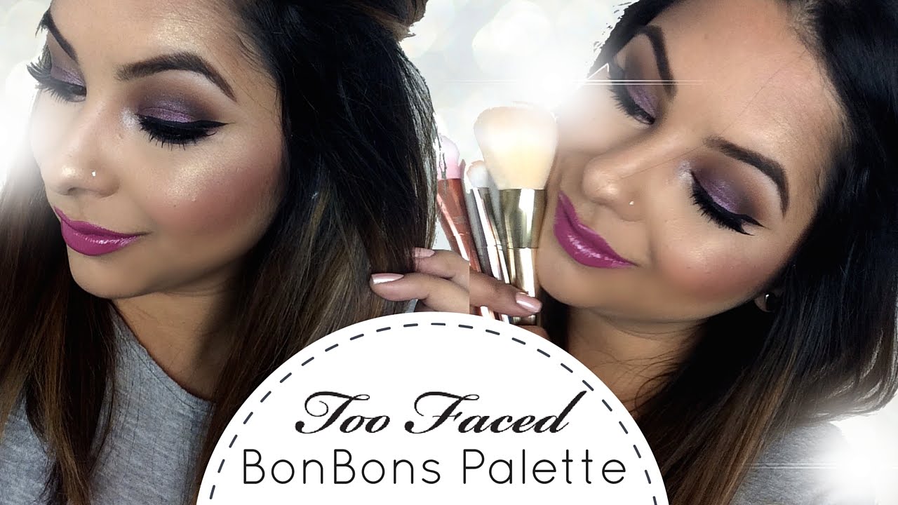 Smokey Purple Eyes | Too Faced Chocolate Bon Bons Palette