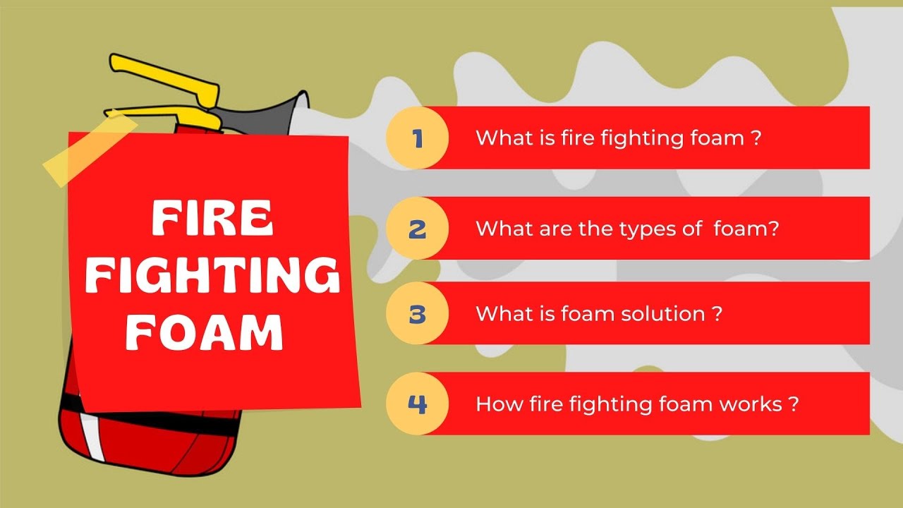 Fire fighting foam