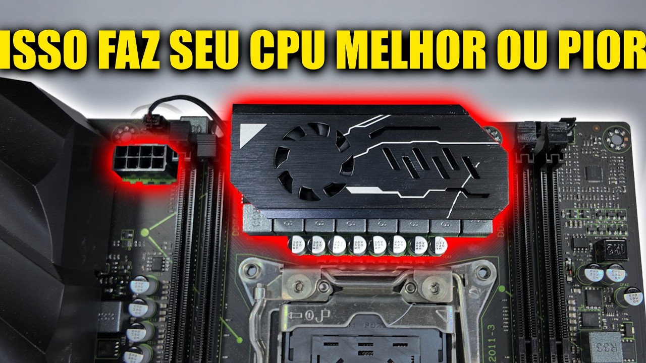 APRENDA O MAIS IMPORTANTE DA PLACA MÃE PRA DAR DESEMPENHO PARA O CPU (VRM explicado)
