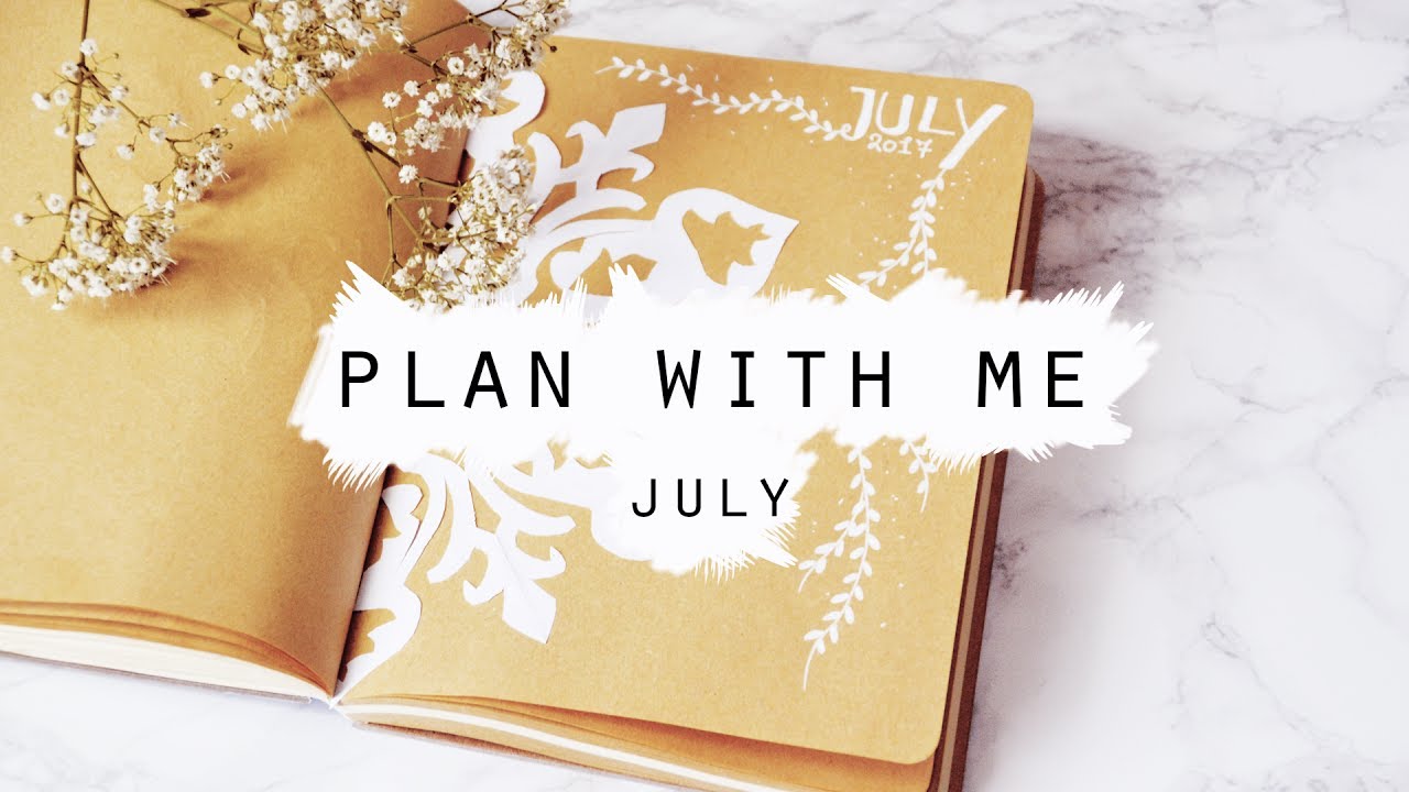 Plan With Me: July 2017 - Bullet Journal Setup | Khaenine