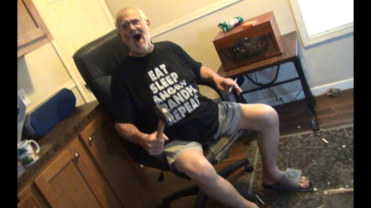 GRANDPA'S LOST IT!!
