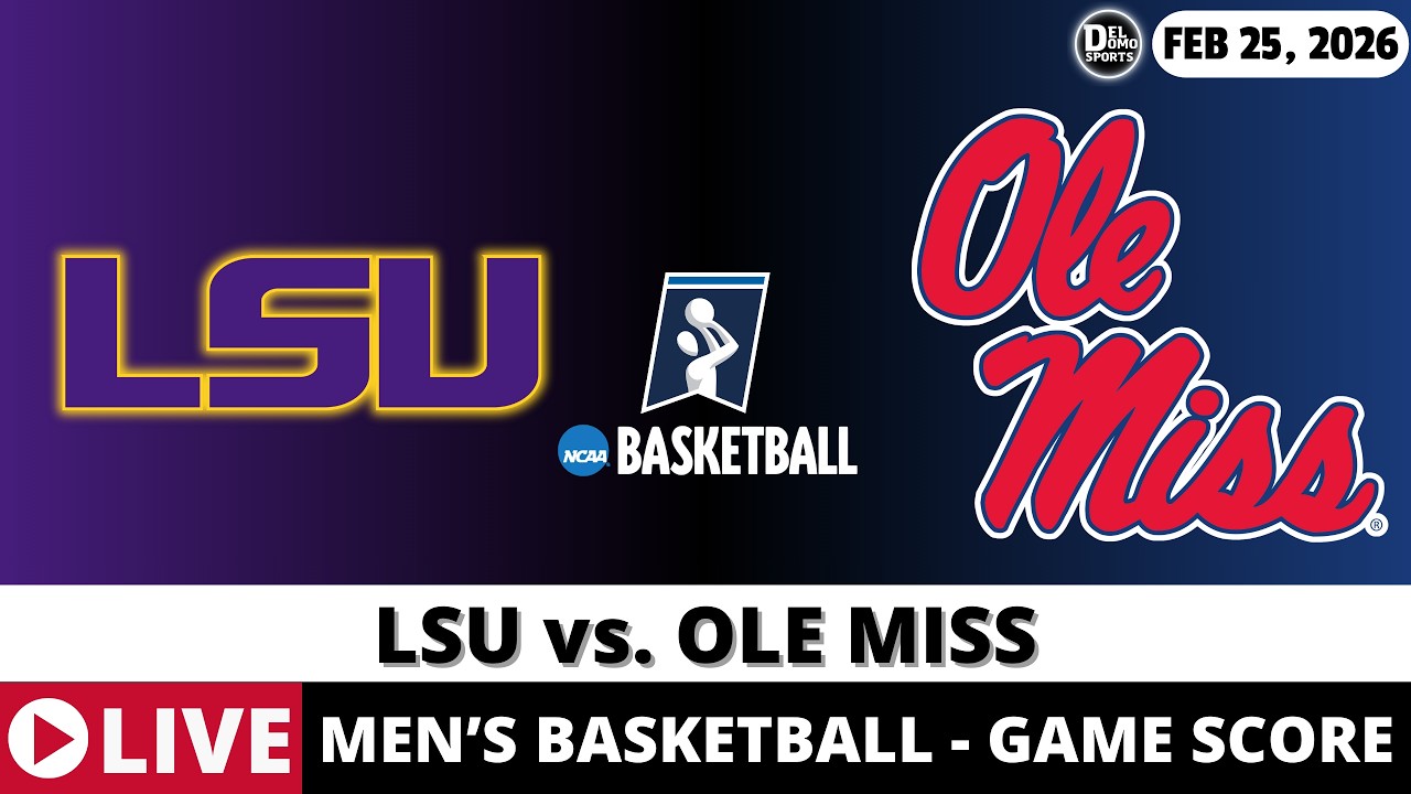 LSU VS OLE MISS 🏀 NCAAM Basketball Game Score Radio Play-by-Play
