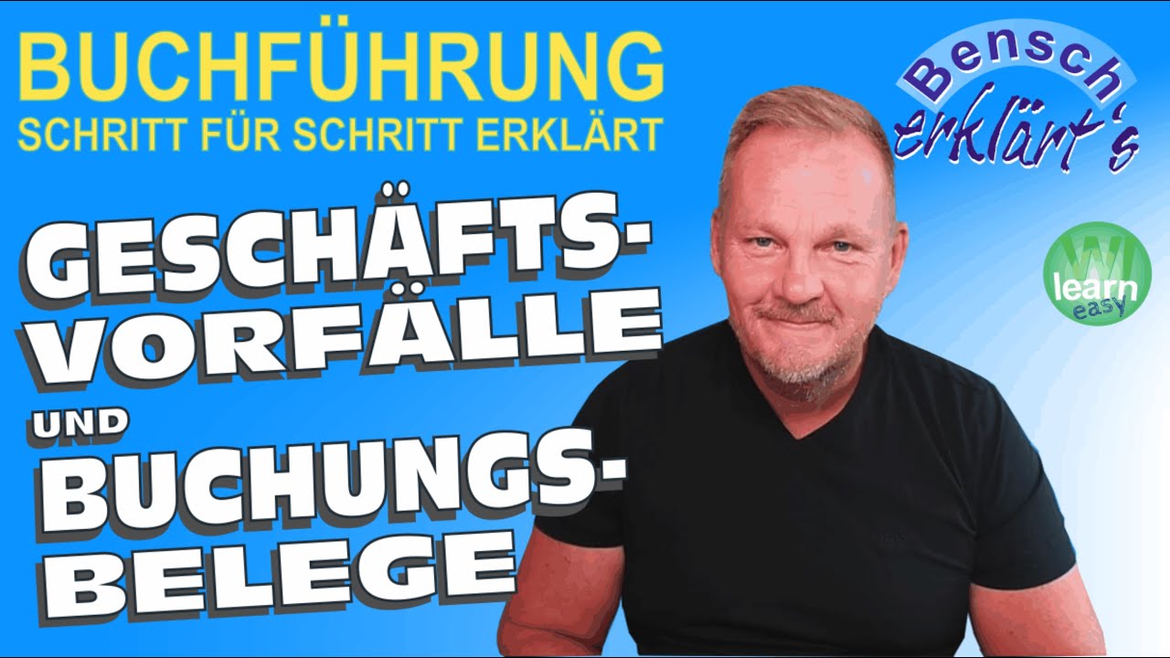 Geschäftsvorfälle und Buchungsbelege