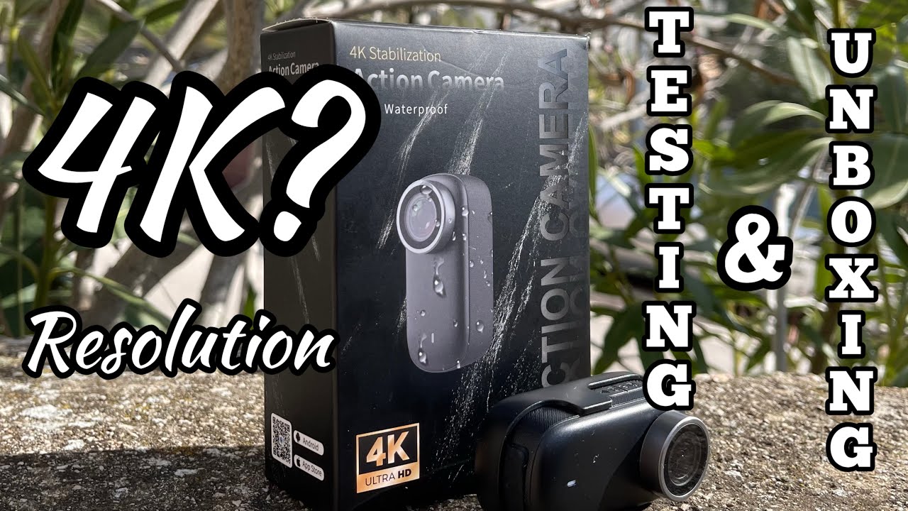 Распаковка и тестирование мини-экшн-камеры M11 4K Thumbs Sports с Wi-Fi.
