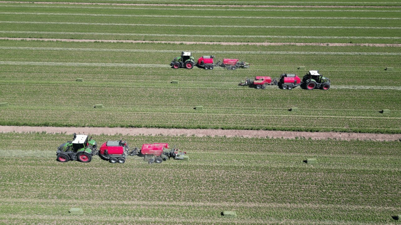 Making Rye Alfalfa Mix