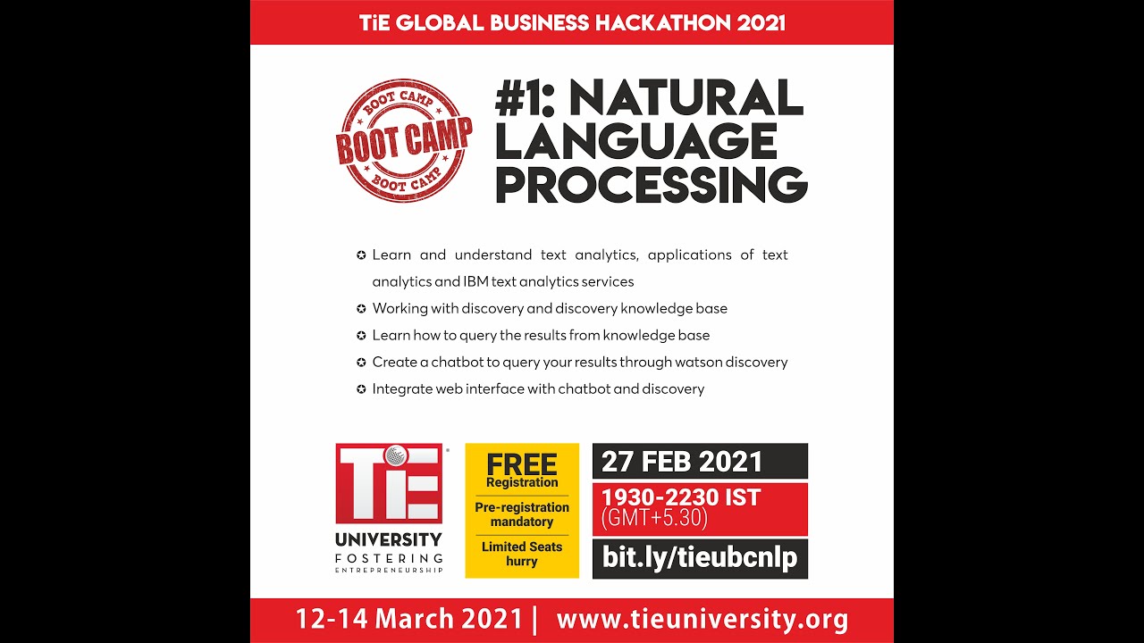 Natural Language Processing Bootcamp - Global Business Hackathon