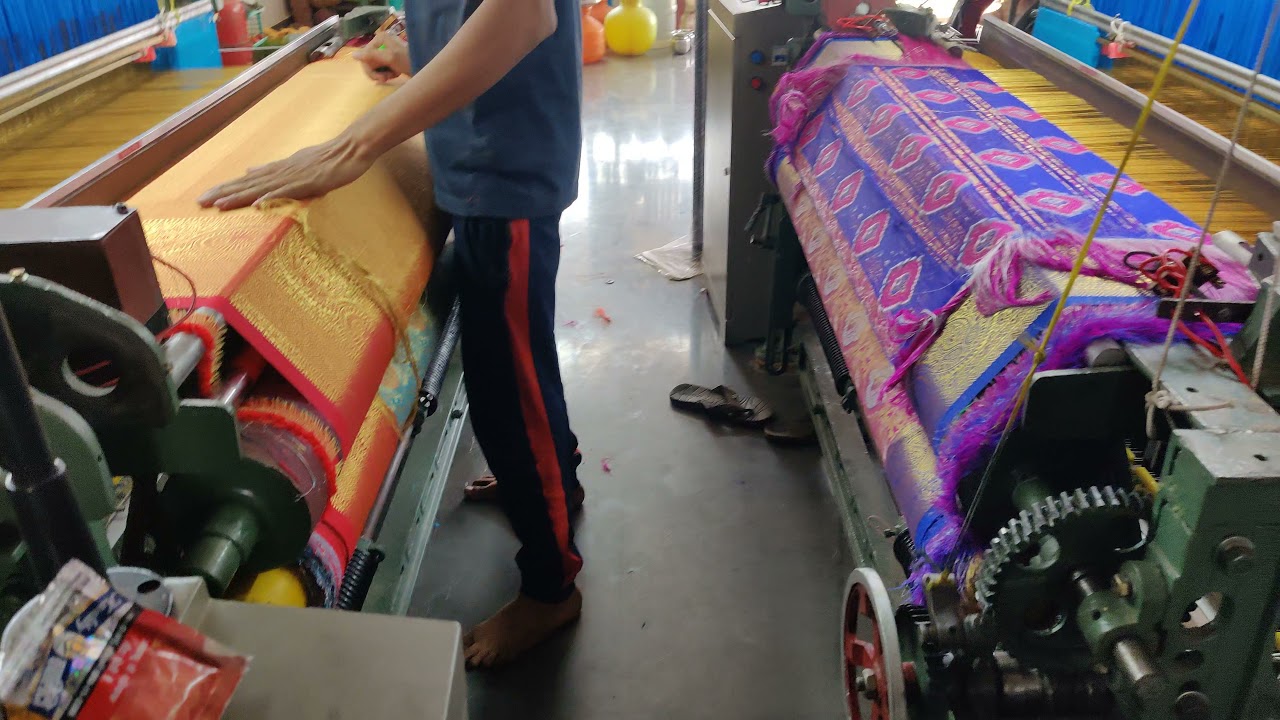 RAPIER LOOMS, RUNNING ON (3rd floor)(NRK TEXTILE'S, LOOM & JAQARAD)