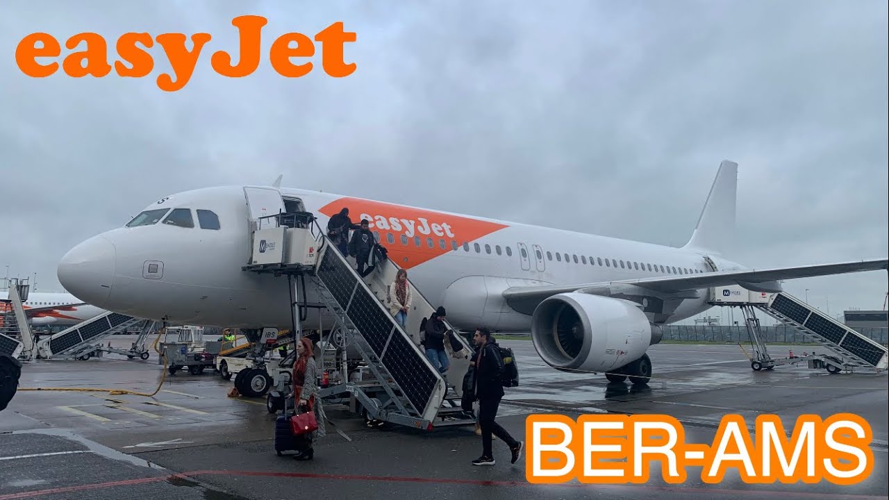 TRIP REPORT | easyJet A320-214 | Berlin (BER) - Amsterdam (AMS) | easyJet’s Whitebody Part 1