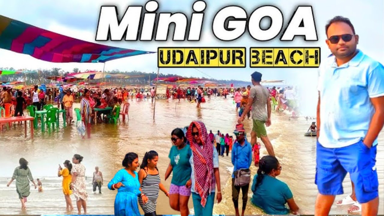 Udaipur Beach Full Tour  || Udaipur Beach Sunset | Digha vs Udaipur Beach || उदयपुर बीच का पुरा टूर
