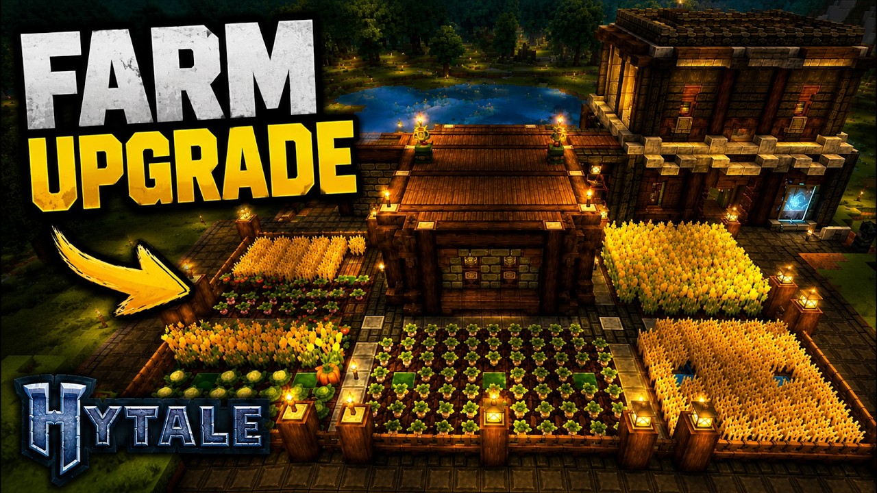 Эпизод про фермерство | Выживание в Hytale