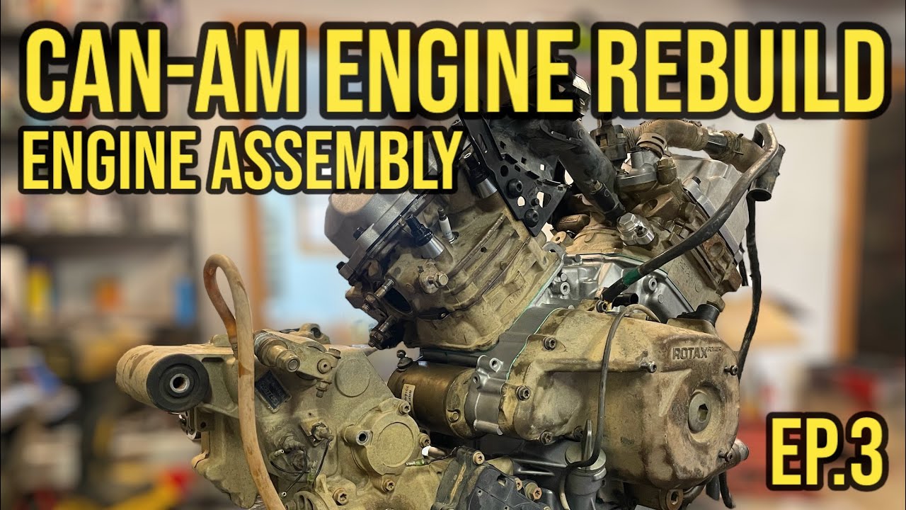 How To Rebuild a Can-Am V-Twin Rotax Engine - Episode 3 | Engine Assembly and First Start