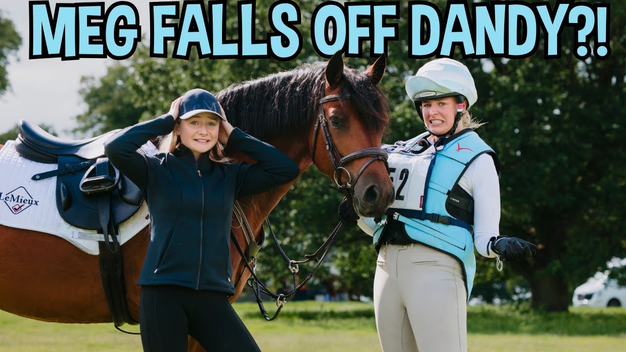 MEG FALLS OFF DANDY EVENTING!!?