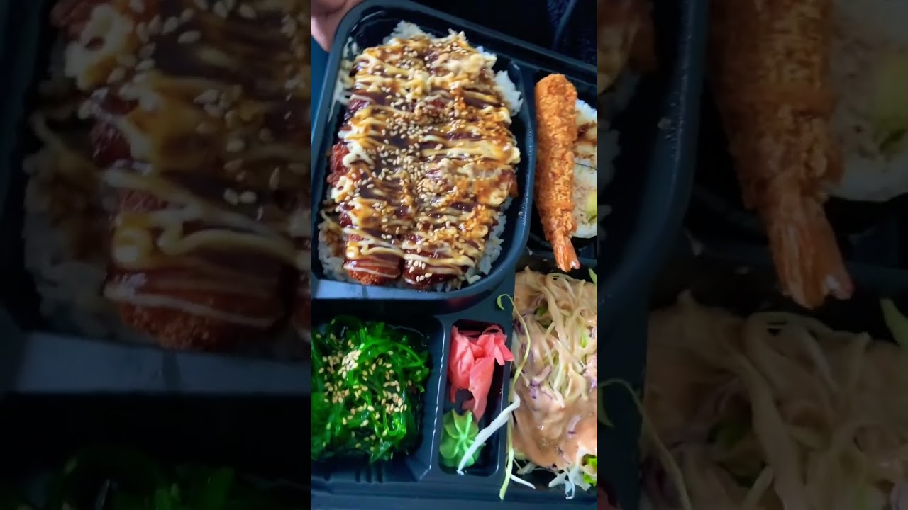 Azumaya Sushi & Hot Food. Katsu Bento. #artoffood 🍱.