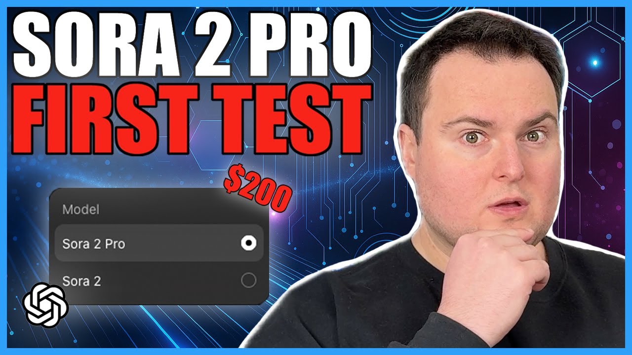 Sora 2 Pro Testing – Is THIS Worth $200 a Month?