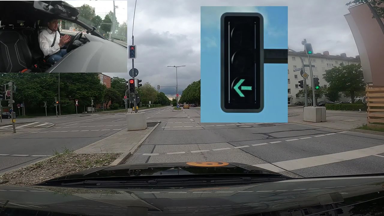 Richtiges Abbiegen in der Führerschein Prüfung # حل مشكلة الانعطاف بالإمتحان العملي