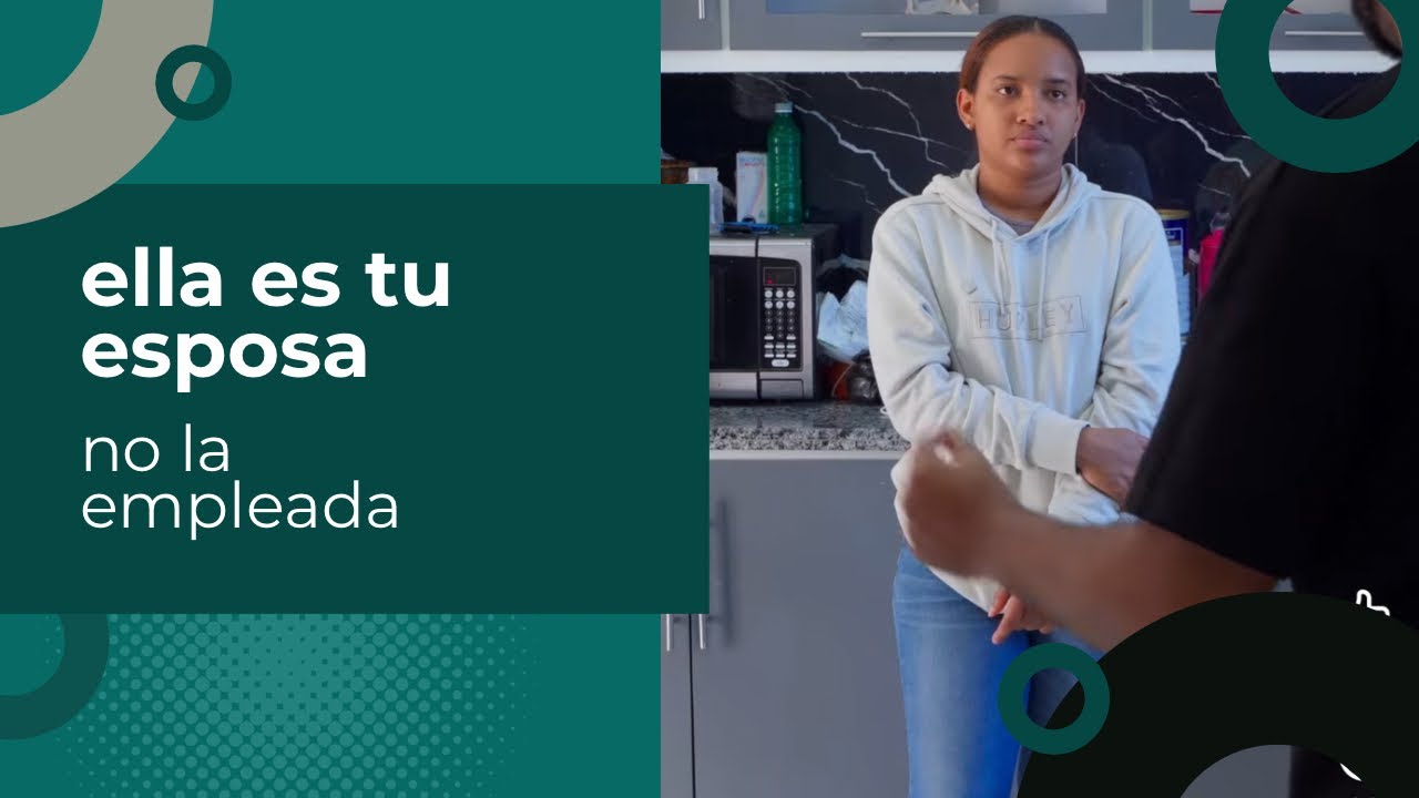 Ella es ti esposa no la empleada 