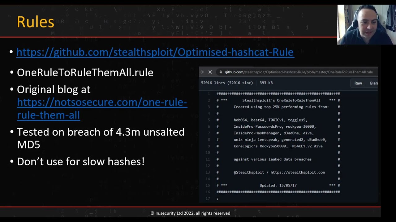 Password Cracking 101+1: Part 3 - Dictionary + Rule Attacks