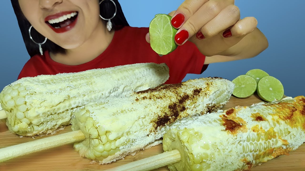 TE INVITO UN ELOTE | Elotes preparados | AM - ASMR