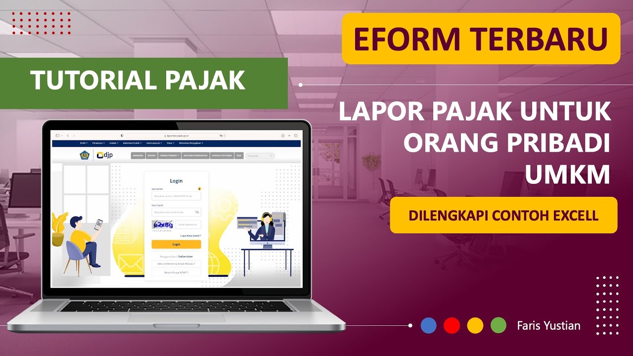 [EFORM 1770 TERBARU] Lapor Pajak Orang Pribadi UMKM s.d. 500 Juta setahun